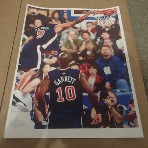 VINCE CARTER 8.5x11 ULTRA PREMIUM GLOSSY NBA SLAM DUNK💥USA BASKETBALL🏀POSTER🤩
